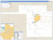 Tom Green County, TX <br /> Wall Map <br /> Zip Code <br /> Basic Style 2025 Map