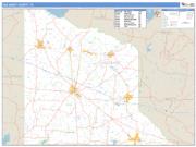 Van Zandt County, TX <br /> Wall Map <br /> Zip Code <br /> Basic Style 2025 Map