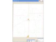 Yoakum County, TX <br /> Wall Map <br /> Zip Code <br /> Basic Style 2025 Map