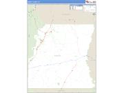 Emery County, UT <br /> Wall Map <br /> Zip Code <br /> Basic Style 2025 Map