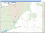 San Juan County, UT <br /> Wall Map <br /> Zip Code <br /> Basic Style 2025 Map