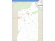 Uintah County, UT <br /> Wall Map <br /> Zip Code <br /> Basic Style 2025 Map