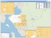 Weber County, UT <br /> Wall Map <br /> Zip Code <br /> Basic Style 2025 Map