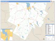 Orleans County, VT <br /> Wall Map <br /> Zip Code <br /> Basic Style 2025 Map