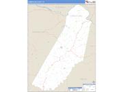 Cumberland County, VA <br /> Wall Map <br /> Zip Code <br /> Basic Style 2025 Map