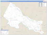 Goochland County, VA <br /> Wall Map <br /> Zip Code <br /> Basic Style 2025 Map