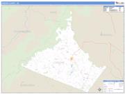 Greene County, VA <br /> Wall Map <br /> Zip Code <br /> Basic Style 2025 Map