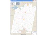 Pittsylvania County, VA <br /> Wall Map <br /> Zip Code <br /> Basic Style 2025 Map
