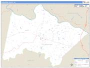 Powhatan County, VA <br /> Wall Map <br /> Zip Code <br /> Basic Style 2025 Map
