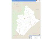 Rappahannock County, VA <br /> Wall Map <br /> Zip Code <br /> Basic Style 2025 Map