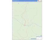 Covington County, VA <br /> Wall Map <br /> Zip Code <br /> Basic Style 2025 Map