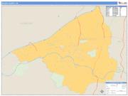 Salem County, VA <br /> Wall Map <br /> Zip Code <br /> Basic Style 2025 Map
