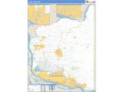 Clark County, WA <br /> Wall Map <br /> Zip Code <br /> Basic Style 2025 Map