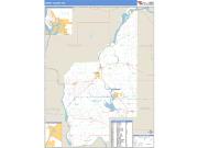 Grant County, WA <br /> Wall Map <br /> Zip Code <br /> Basic Style 2025 Map