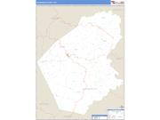 Doddridge County, WV <br /> Wall Map <br /> Zip Code <br /> Basic Style 2025 Map