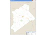 Gilmer County, WV <br /> Wall Map <br /> Zip Code <br /> Basic Style 2025 Map