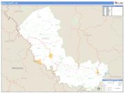 Mingo County, WV <br /> Wall Map <br /> Zip Code <br /> Basic Style 2025 Map