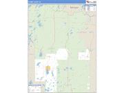 Forest County, WI <br /> Wall Map <br /> Zip Code <br /> Basic Style 2025 Map
