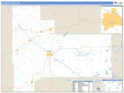 Jackson County, WI <br /> Wall Map <br /> Zip Code <br /> Basic Style 2025 Map