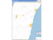 Kewaunee County, WI <br /> Wall Map <br /> Zip Code <br /> Basic Style 2025 Map