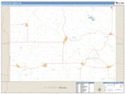 Lafayette County, WI <br /> Wall Map <br /> Zip Code <br /> Basic Style 2025 Map