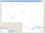 Menominee County, WI <br /> Wall Map <br /> Zip Code <br /> Basic Style 2025 Map