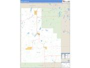Price County, WI <br /> Wall Map <br /> Zip Code <br /> Basic Style 2025 Map
