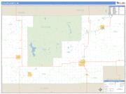 Taylor County, WI <br /> Wall Map <br /> Zip Code <br /> Basic Style 2025 Map