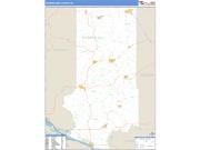 Trempealeau County, WI <br /> Wall Map <br /> Zip Code <br /> Basic Style 2025 Map