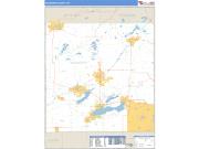 Walworth County, WI <br /> Wall Map <br /> Zip Code <br /> Basic Style 2025 Map