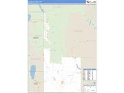 Lincoln County, WY <br /> Wall Map <br /> Zip Code <br /> Basic Style 2025 Map