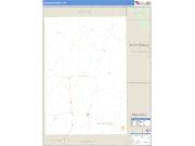 Niobrara County, WY <br /> Wall Map <br /> Zip Code <br /> Basic Style 2025 Map