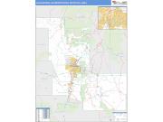 Albuquerque <br /> Wall Map <br /> Basic Style 2025 Map