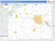Ann Arbor <br /> Wall Map <br /> Basic Style 2025 Map