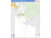Boise City <br /> Wall Map <br /> Basic Style 2025 Map