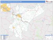Charleston <br /> Wall Map <br /> Basic Style 2025 Map