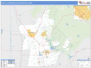 Chico <br /> Wall Map <br /> Basic Style 2025 Map
