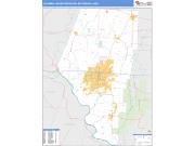 Columbia <br /> Wall Map <br /> Basic Style 2025 Map