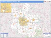 Columbus <br /> Wall Map <br /> Basic Style 2025 Map