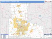 Dayton <br /> Wall Map <br /> Basic Style 2025 Map