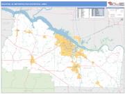 Decatur <br /> Wall Map <br /> Basic Style 2025 Map
