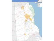 Dover <br /> Wall Map <br /> Basic Style 2025 Map
