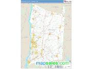 Dutchess County <br /> Wall Map <br /> Basic Style 2025 Map