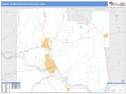 Elmira <br /> Wall Map <br /> Basic Style 2025 Map