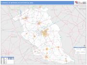 Florence <br /> Wall Map <br /> Basic Style 2025 Map