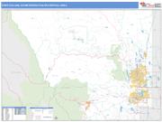 Fort Collins <br /> Wall Map <br /> Basic Style 2024 Map