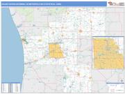 Grand Rapids-Wyoming <br /> Wall Map <br /> Basic Style 2025 Map