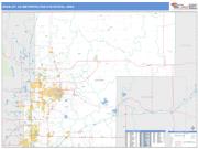 Greeley <br /> Wall Map <br /> Basic Style 2025 Map