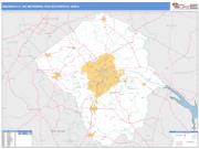 Greenville <br /> Wall Map <br /> Basic Style 2025 Map
