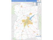 Jackson <br /> Wall Map <br /> Basic Style 2025 Map